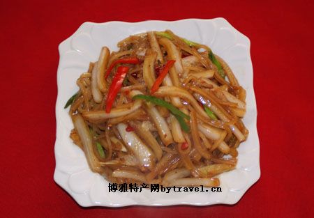 大肉白菜炒粉皮